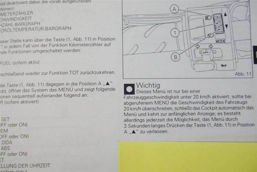 DUCATI MONSTER 1100 EVO ABS M5 BETRIEBSANLEITUNG HANDBUCH BEDIENUNGSANLEITUNG