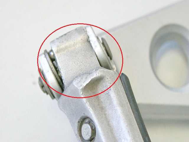HONDA NSR 125 JC22 FUßRASTENANLAGE SOZIUS LINKS