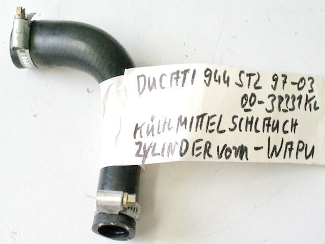 DUCATI 944 ST2 KÜHLERSCHLAUCH KÜHLER ZYLINDER VORN WASSERPUMPE