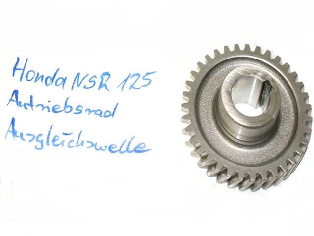 HONDA NSR 125 JC22 ENGRANAJE DE TRANSMISIÓN EJE DE EQUILIBRIO