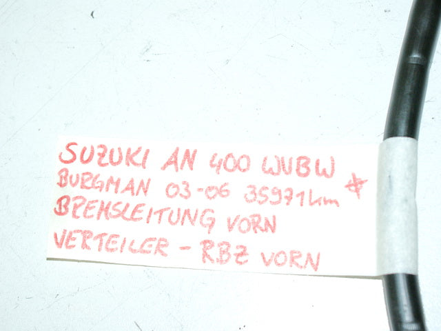 SUZUKI AN 400 WVBW BURGMAN BREMSLEITUNG VORN BRAKE HOSE