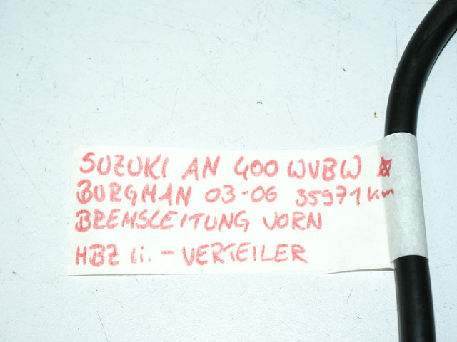 SUZUKI AN 400 WVBW BURGMAN BREMSLEITUNG VORN BRAKE HOSE