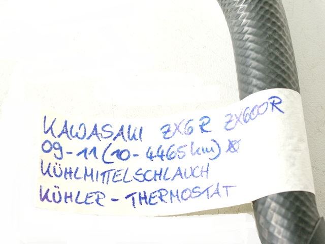 KAWASAKI ZX-6R ZX600R KÜHLERSCHLAUCH KÜHLER RECHTS -> THERMOSTAT