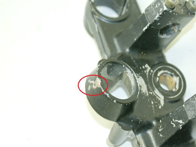 KAWASAKI KLR 650 KL650 A B TENGAI GABELBRÜCKE OBEN GABEL