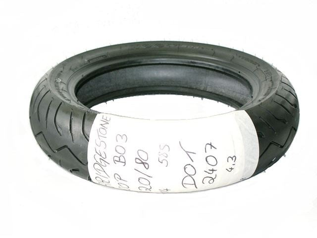 Keine Angaben REIFEN BRIDGESTONE HOOP B03 120/80 REIFEN