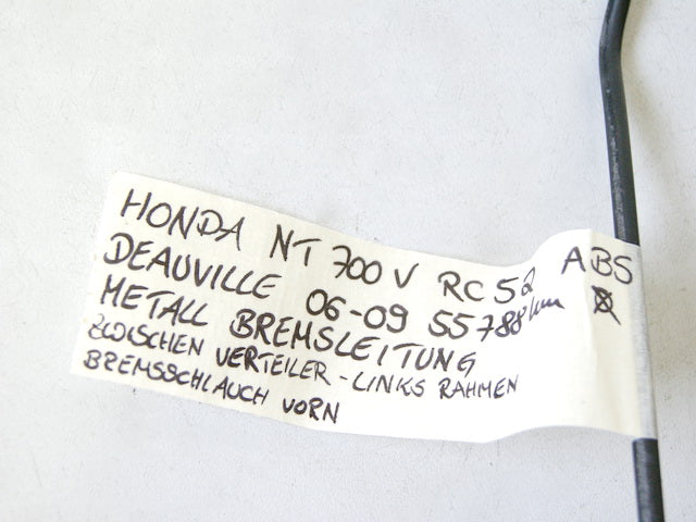 HONDA NT 700 V RC52 DEAUVILLE ABS BREMSLEITUNG METALL