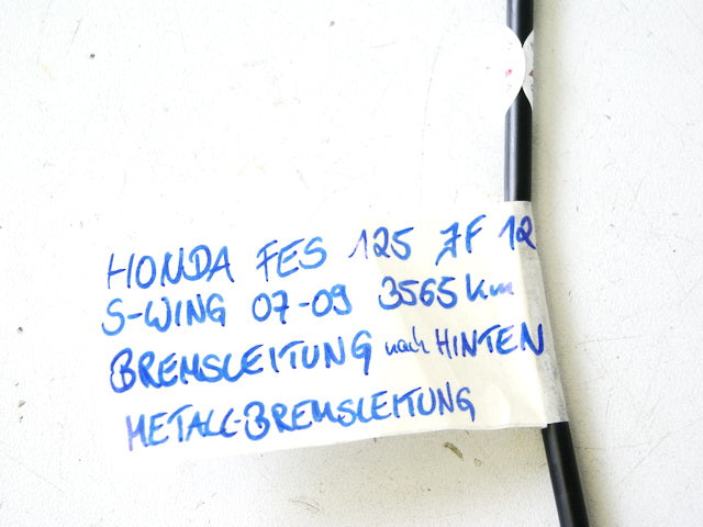 HONDA FES 125 JF12 S-WING BREMSLEITUNG METALL BRAKE HOSE