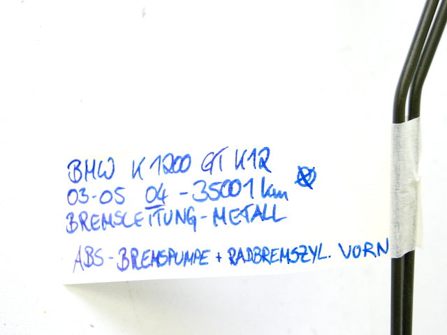 BMW K 1200 GT K12 BREMSLEITUNG ABS METALL BRAKE HOSE