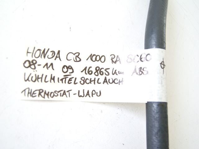 HONDA CB 1000 R ABS SC60 KÜHLERSCHLAUCH THERMOSTAT -> WASSERPUMPE