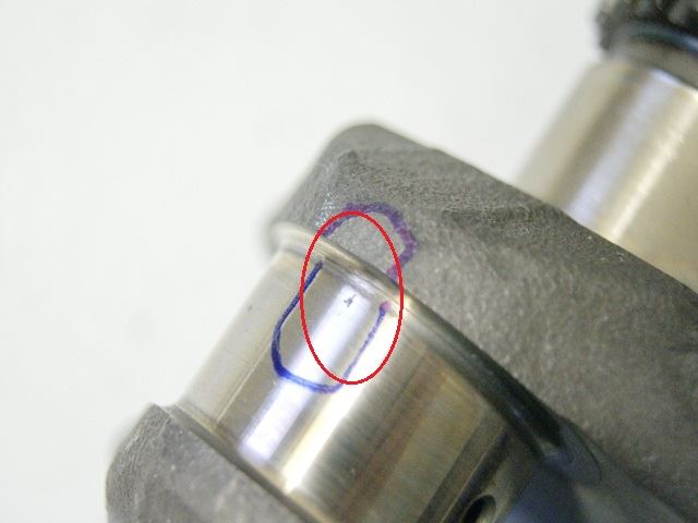 SUZUKI GSF 600 BANDIT GN77AB CRANKSHAFT