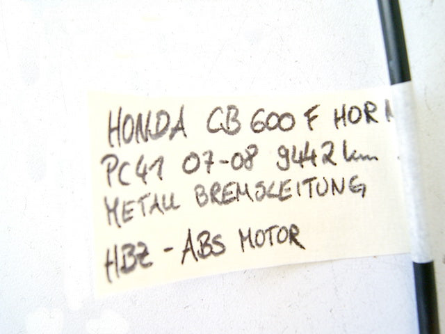 HONDA CB 600 PC41 HORNET BREMSLEITUNG METALL BRAKE HOSE