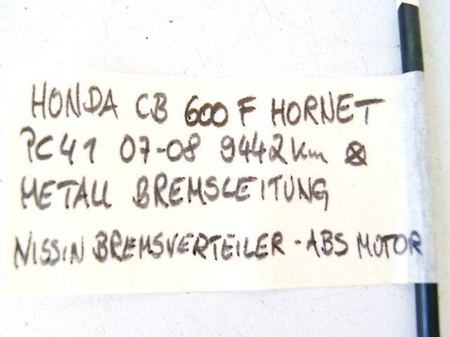 HONDA CB 600 PC41 HORNET BREMSLEITUNG METALL BRAKE HOSE