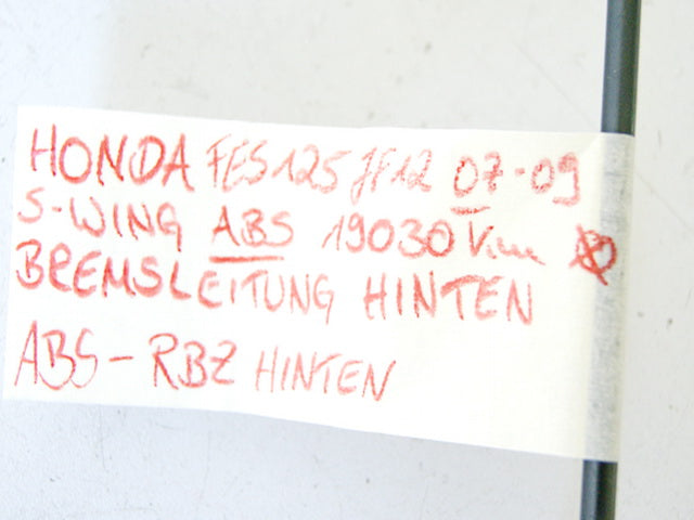 HONDA FES 125 JF12 S-WING ABS BREMSLEITUNG HINTEN BRAKE HOSE