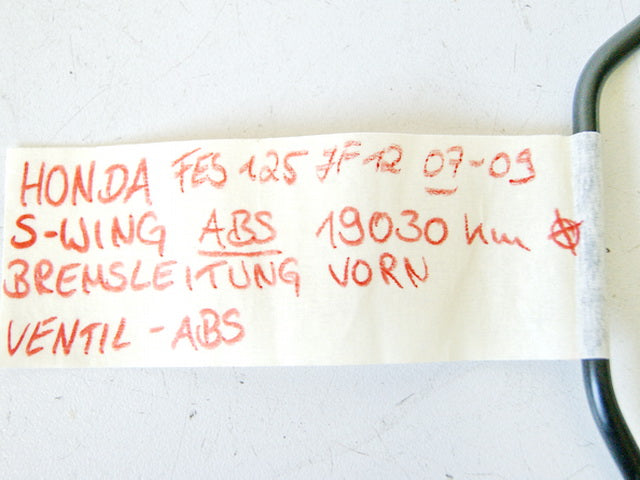 HONDA FES 125 JF12 S-WING ABS BREMSLEITUNG VORN BRAKE HOSE