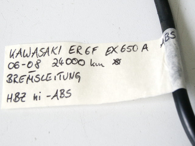 KAWASAKI ER-6 F EX650A BREMSLEITUNG BRAKE HOSE