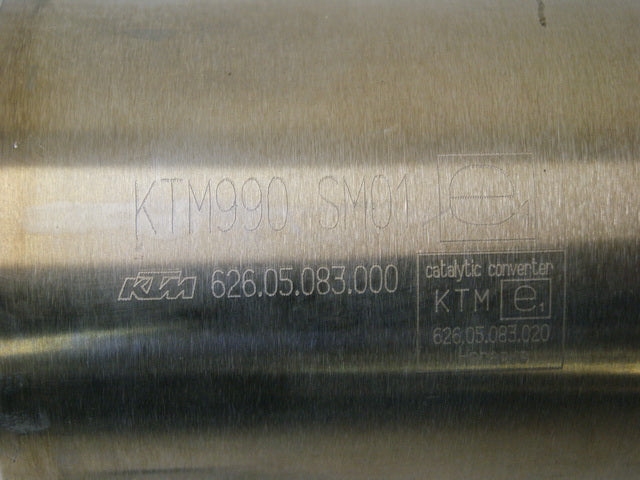KTM 990 SMR LC8SM B2 - 85 KW AUSPUFF RECHTS SCHALLDÄMPFER EXHAUST